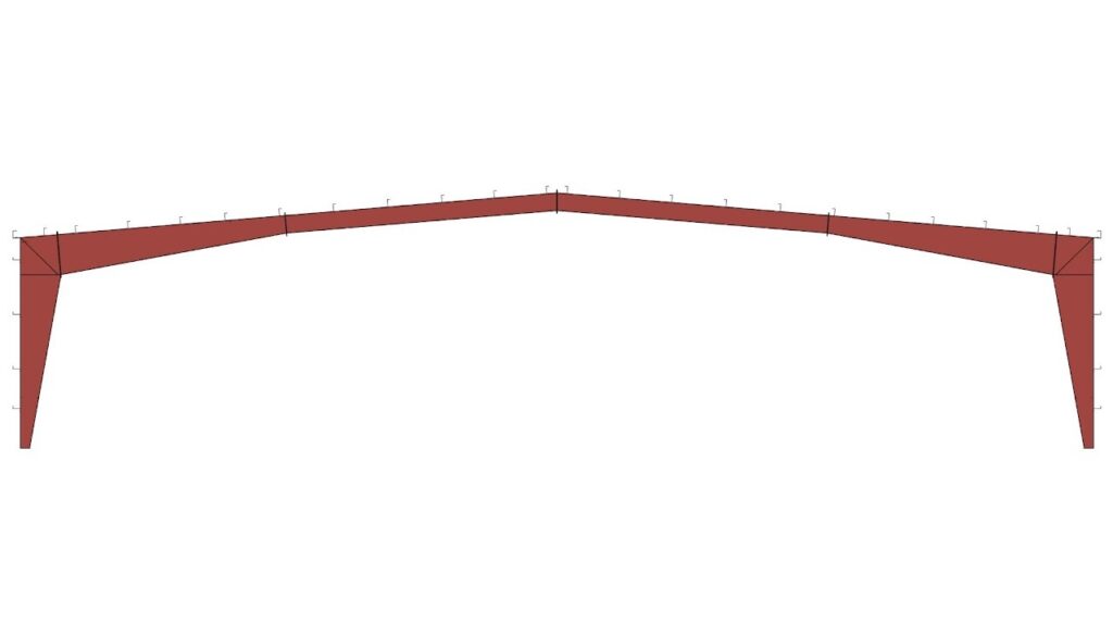 LR – Low Roofline (Dos aguas con pendiente baja)