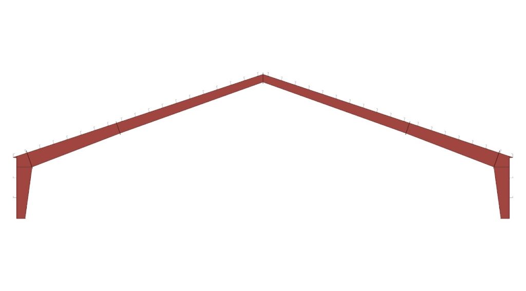 RF – Rising Frame (Dos aguas con pendiente alta)